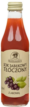Apfelsaft gepresst mit Aronia 250 ml